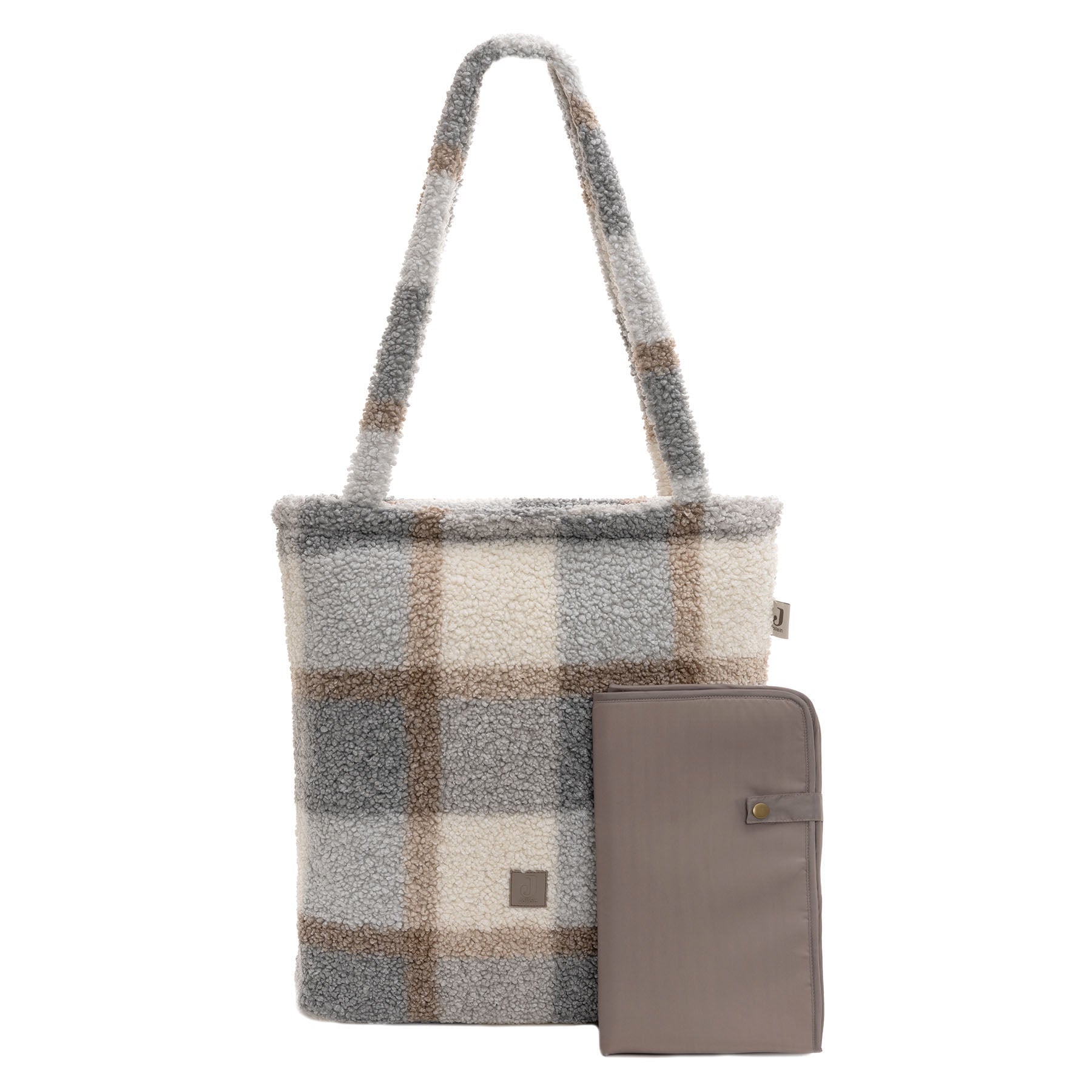 Sac à Langer Shopper Check - Bouclé