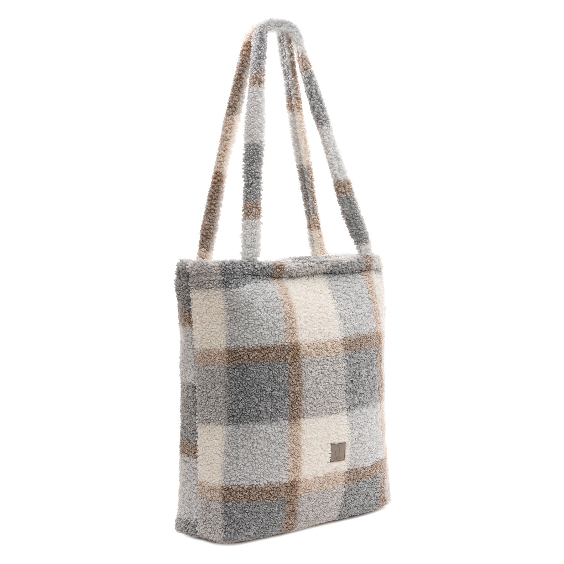 Sac à Langer Shopper Check - Bouclé