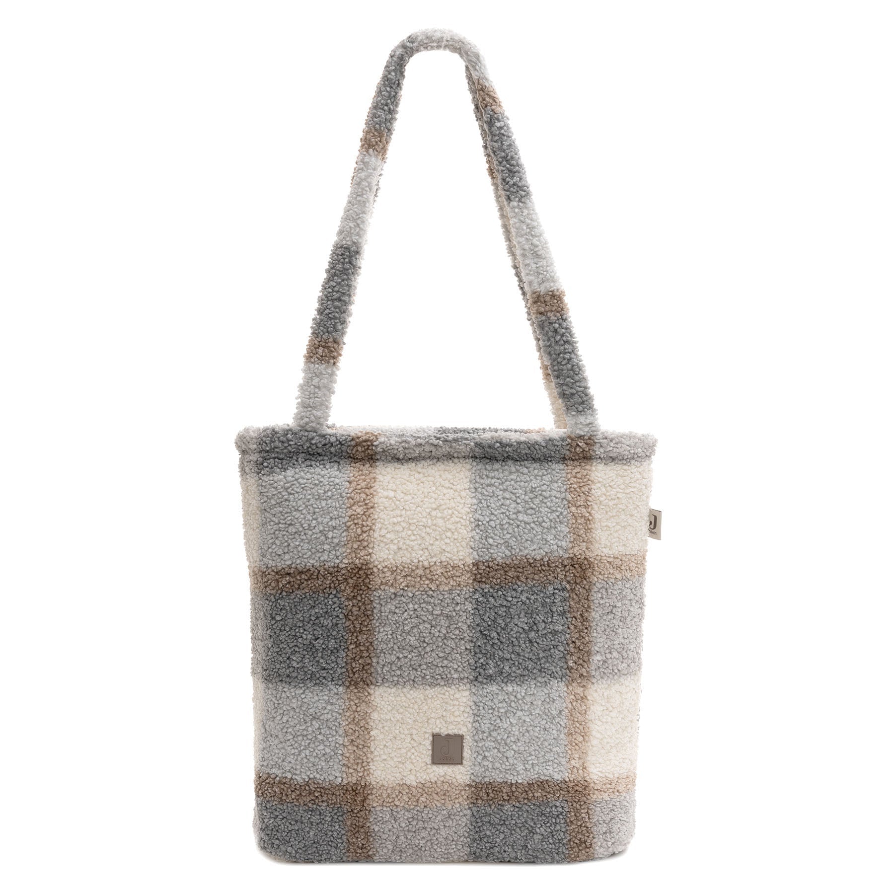 Sac à Langer Shopper Check - Bouclé