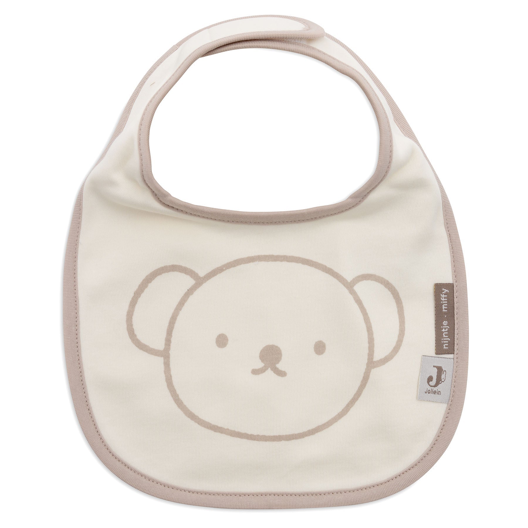 Lot de 5 bavoirs – Miffy & Friends (Ivory & Nougat)