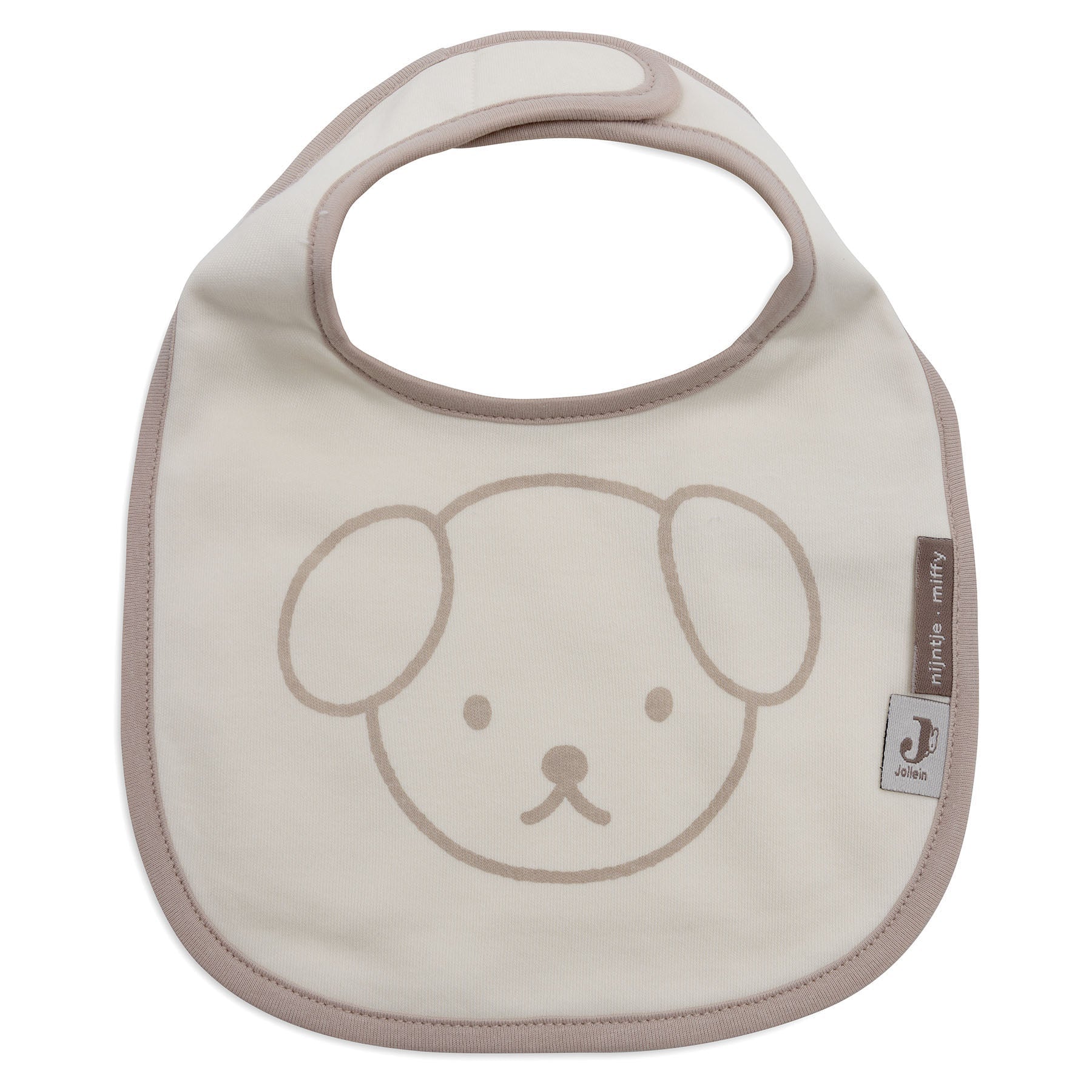 Lot de 5 bavoirs – Miffy & Friends (Ivory & Nougat)