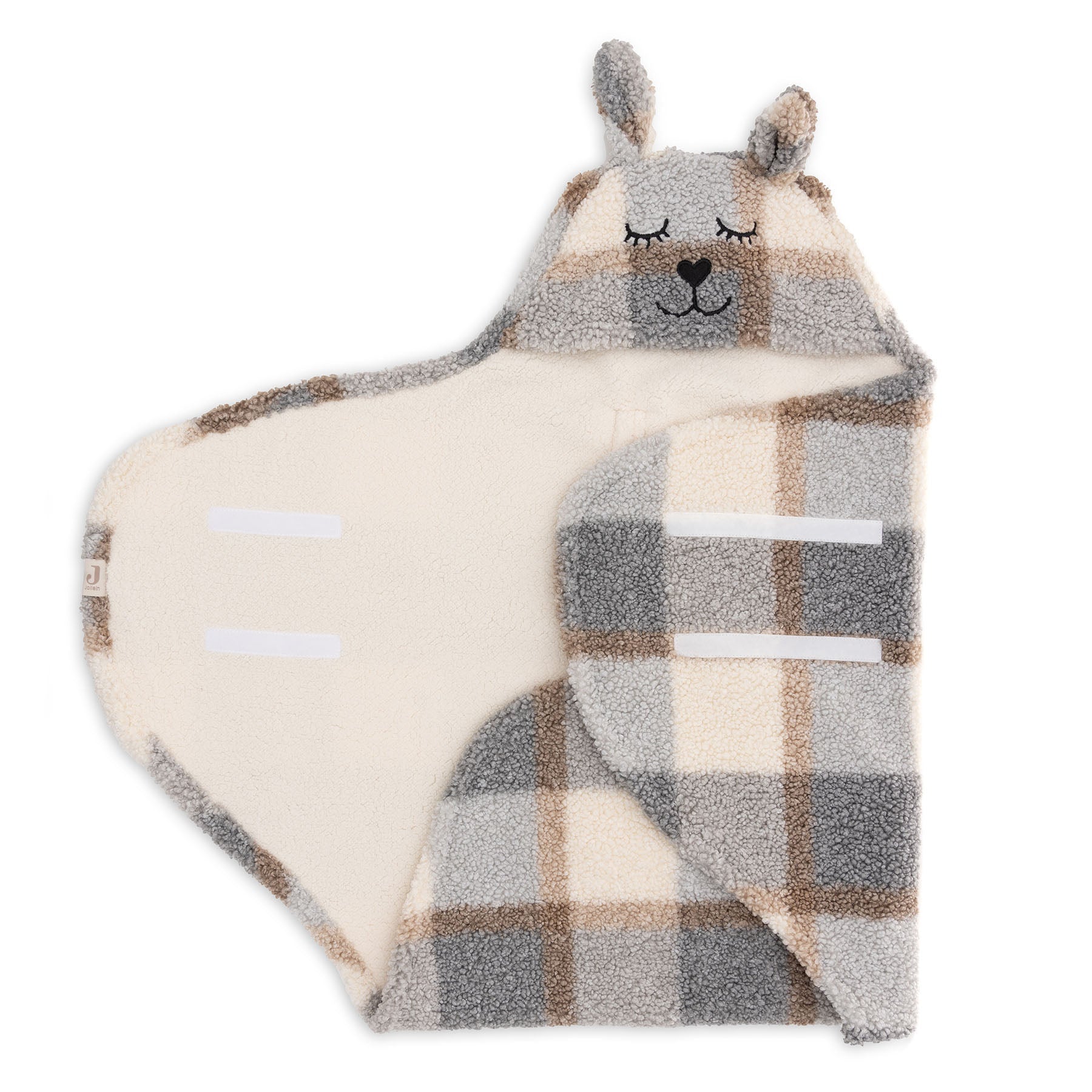 Couverture Portefeuille Bunny Check Boucle