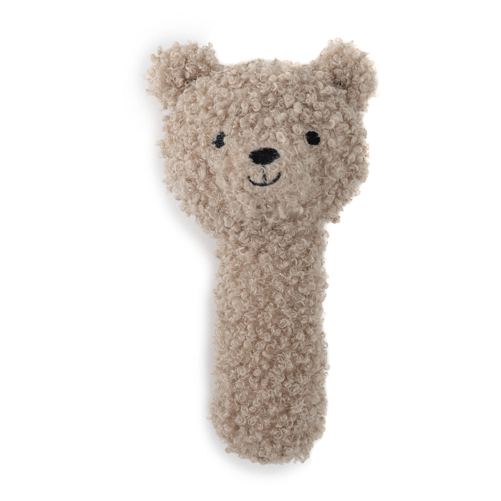 Hochet bébé peluche Teddy Bear – Olive Green