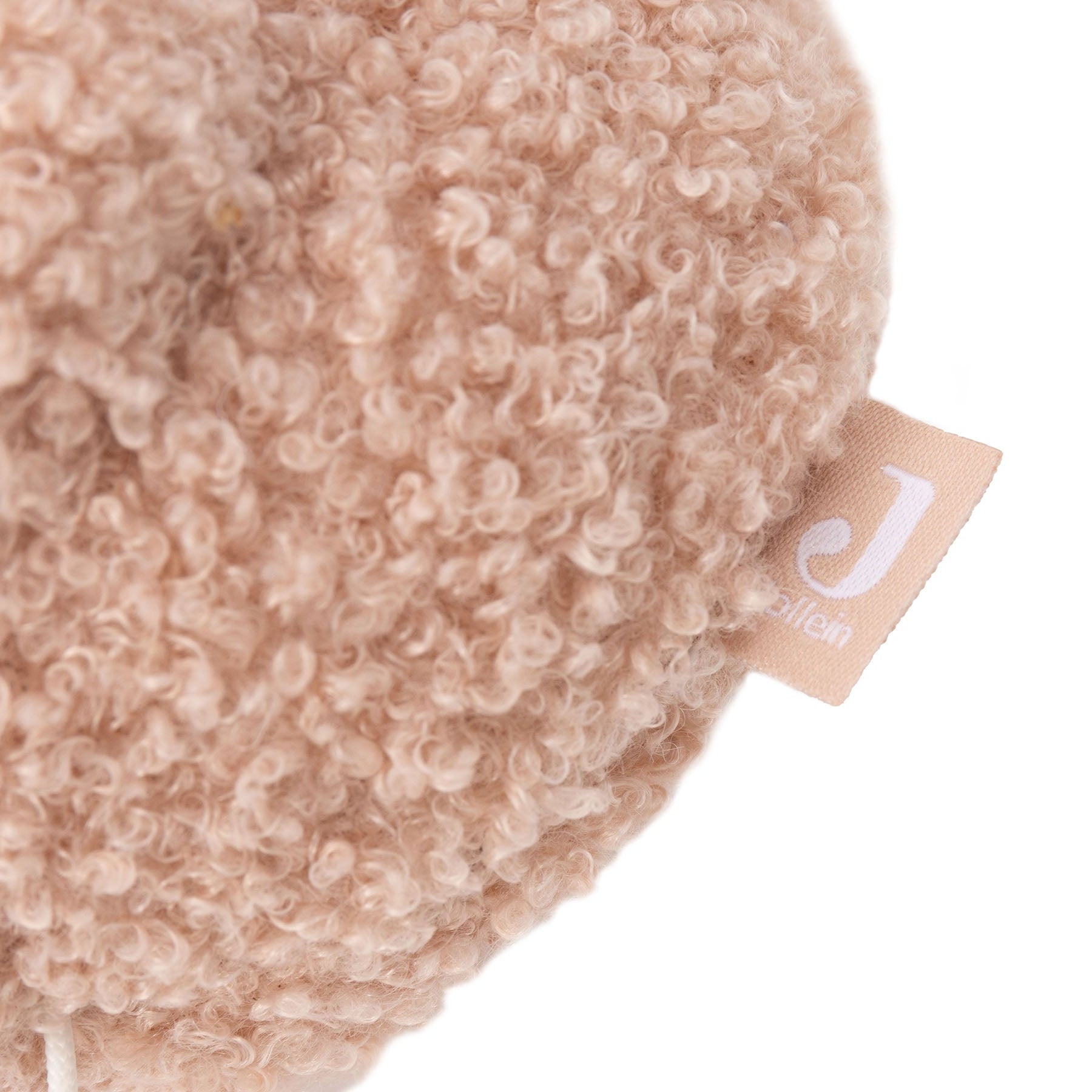 Peluche musicale ours bouclé – Naturel – Jollein