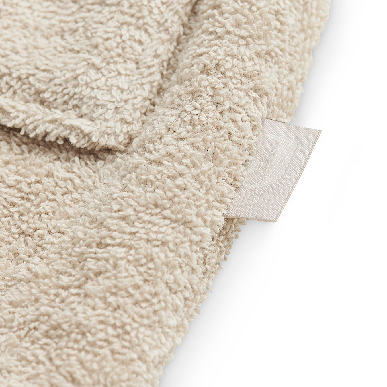 Peignoir Bébé Éponge 1-2 ans – Capuche avec Oreilles – Couleur Nougat