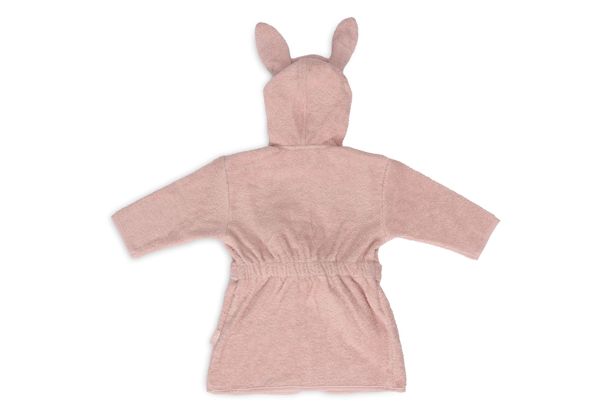 Peignoir Bébé Éponge 3_4 ans – Capuche avec Oreilles – Couleur Wild Rose