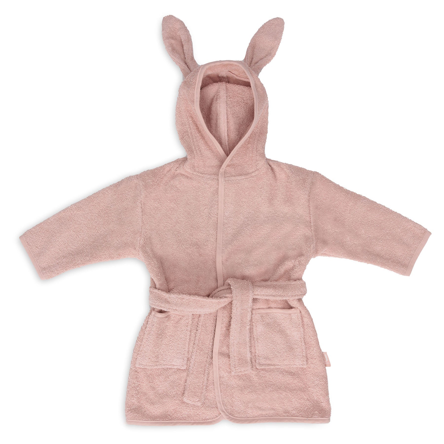 Peignoir bébé coton éponge rose Wild Rose