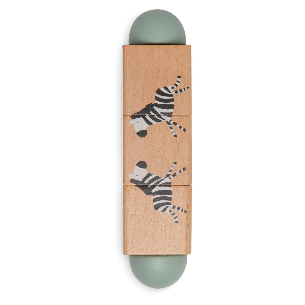 Puzzle bébé en bois Jungle Jambo | Jouet éducatif animaux