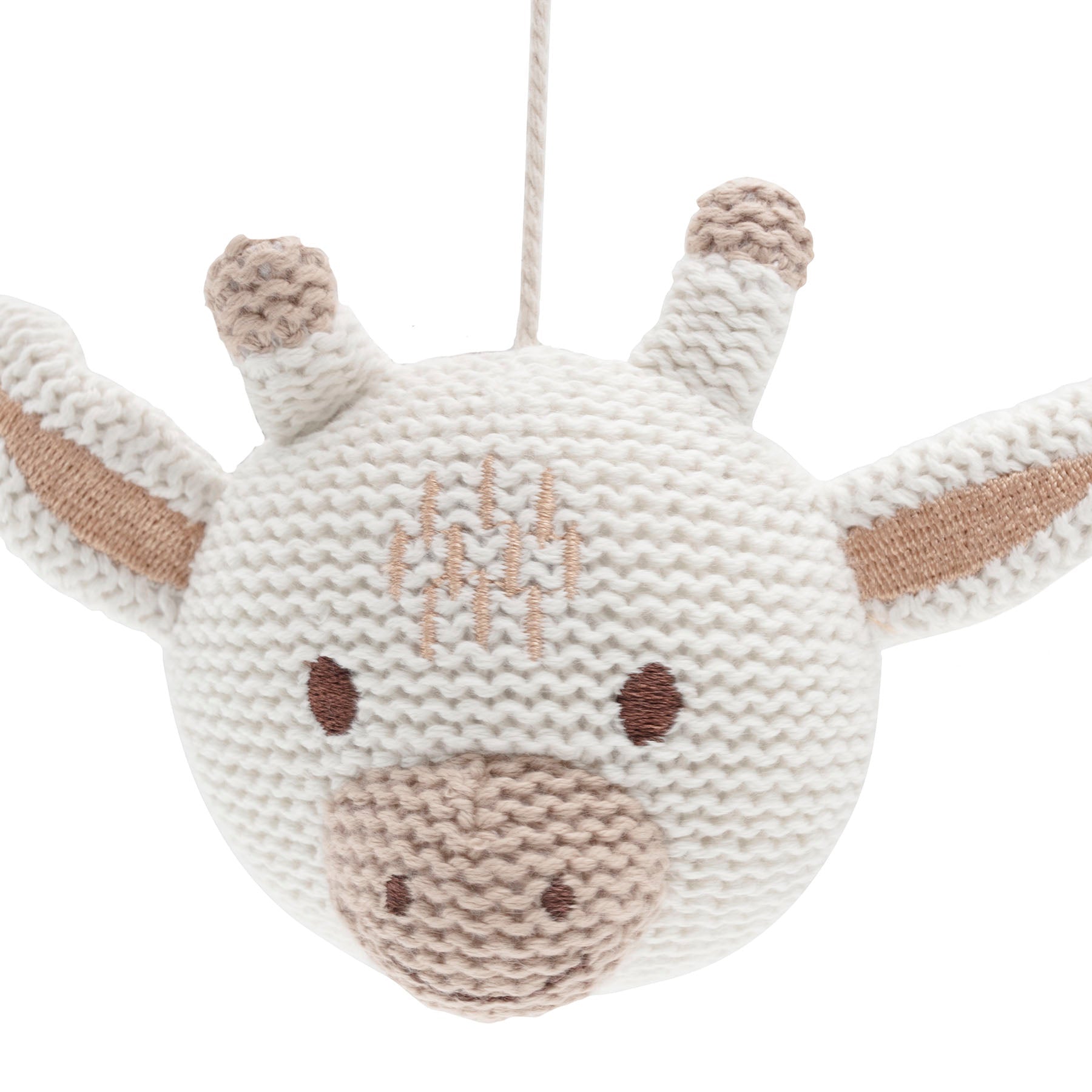Mobile bois avec renard girafe ours éléphant – bébé