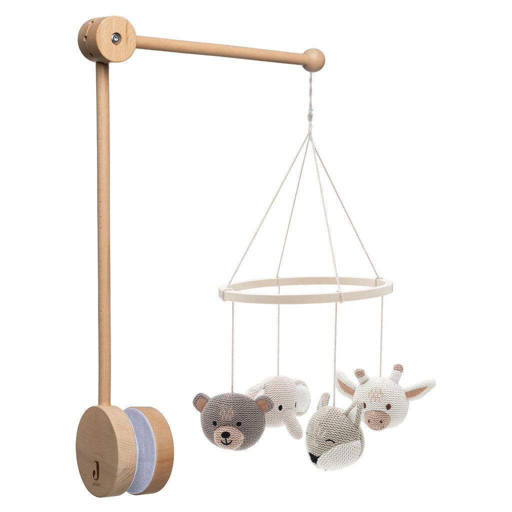 Mobile bébé en bois – animaux Jollein