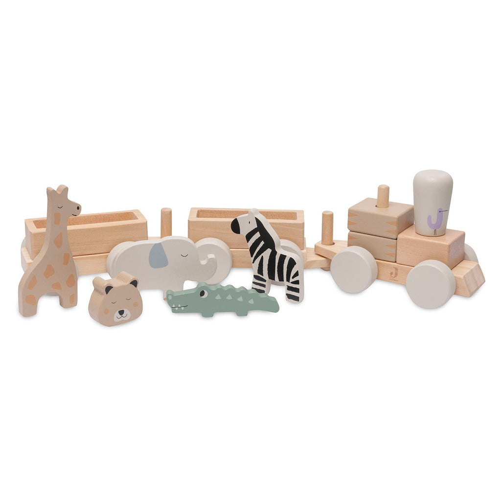 Jouet train en bois - Jungle Jambo