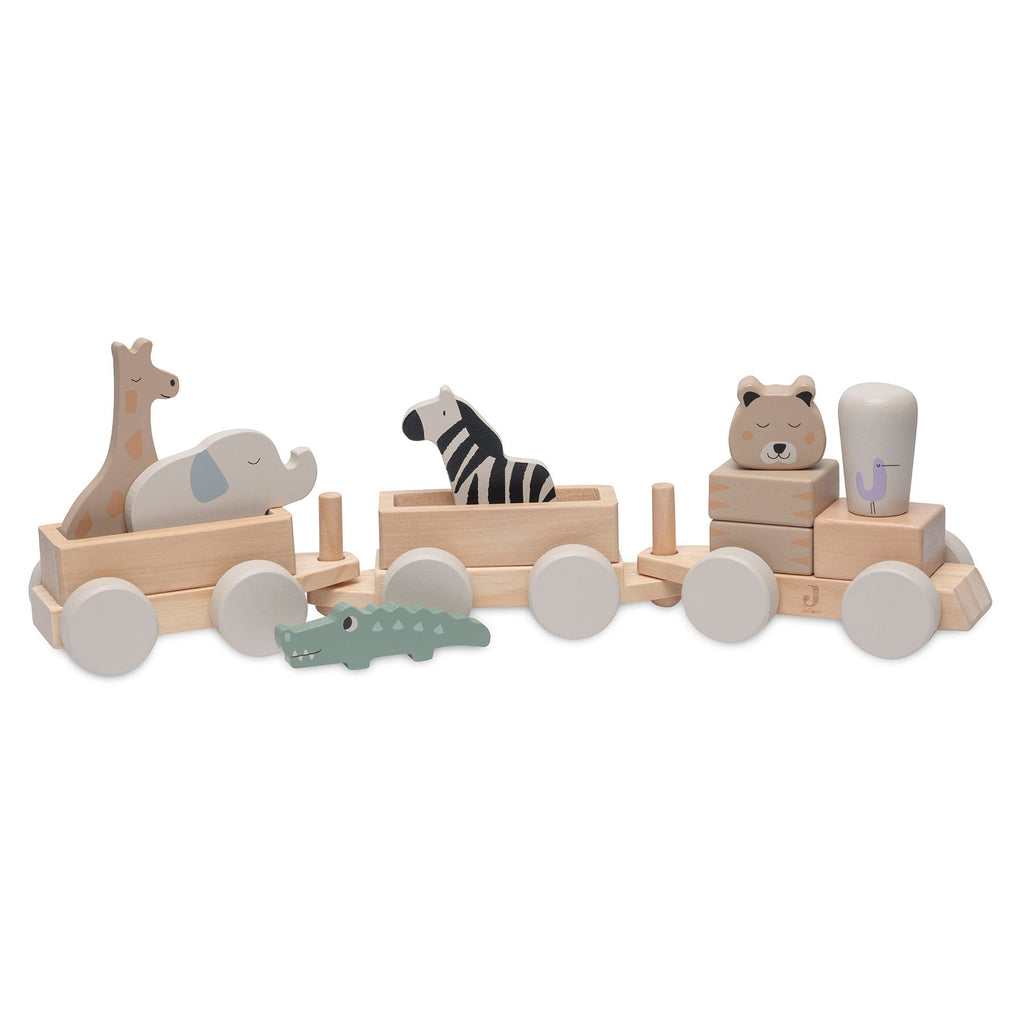 Jouet train en bois - Jungle Jambo