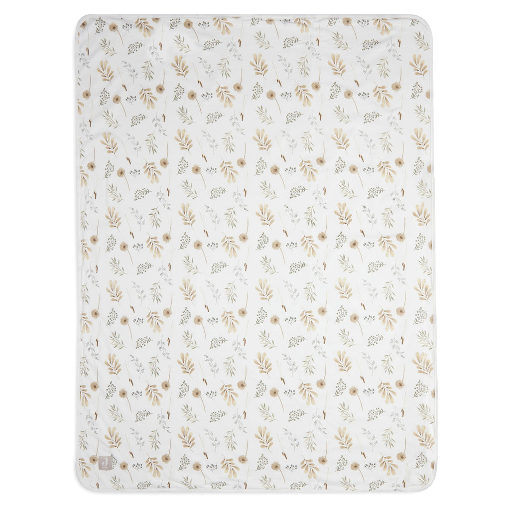 Couverture Berceau Jersey – 75x100 cm – Imprimé Wild Flowers