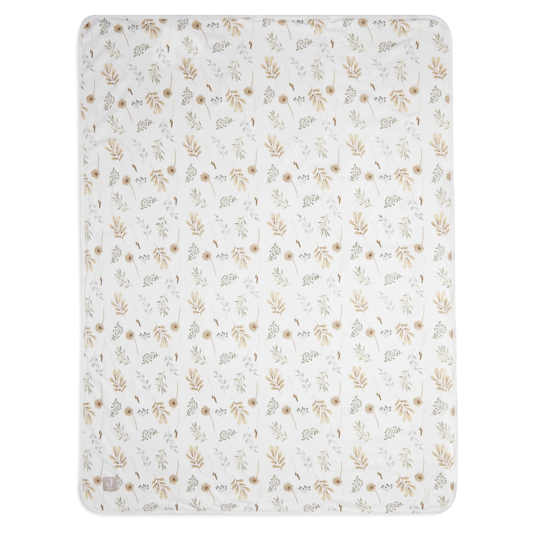 Couverture Berceau Jersey – 75x100 cm – Imprimé Wild Flowers