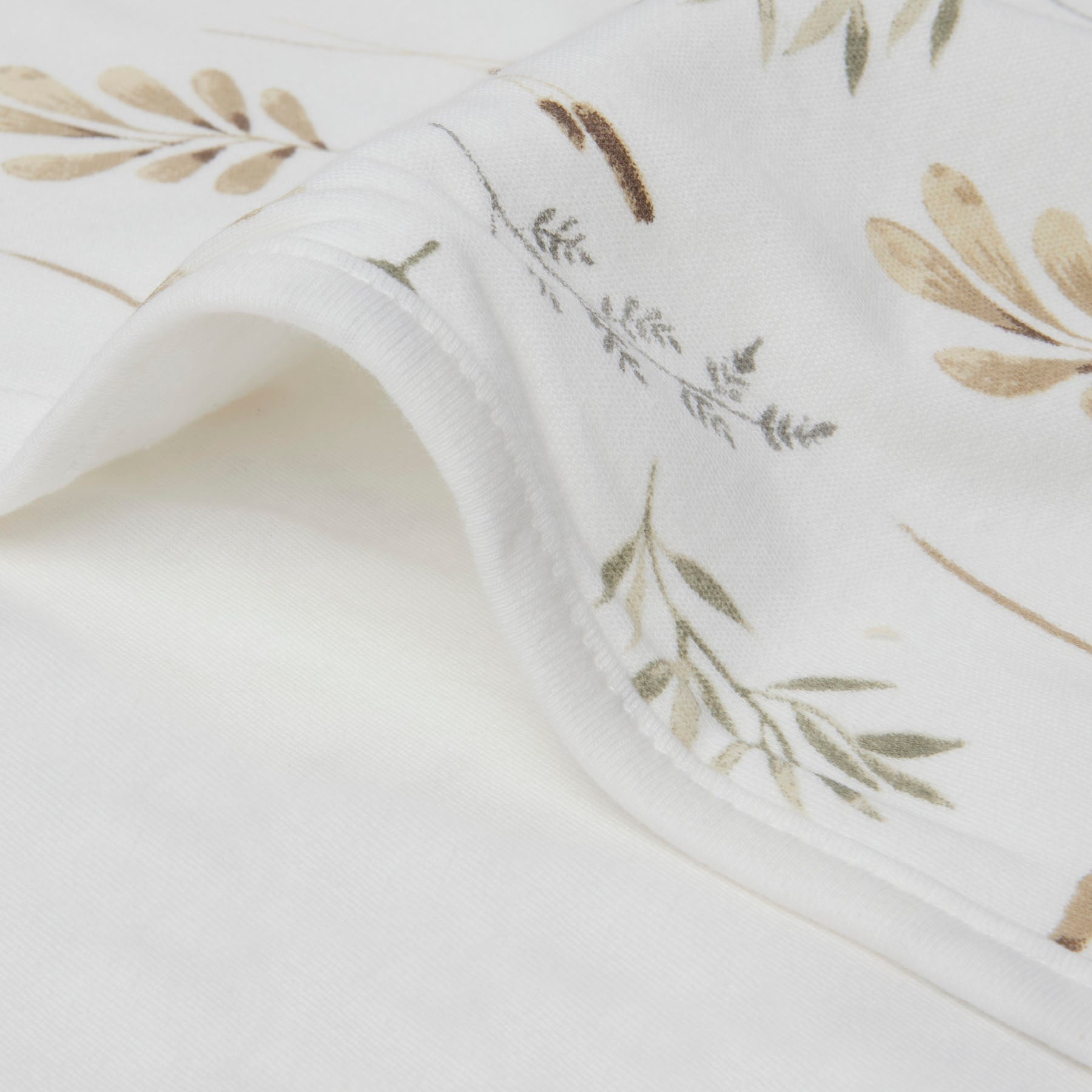 Couverture berceau 75x100 cm florale