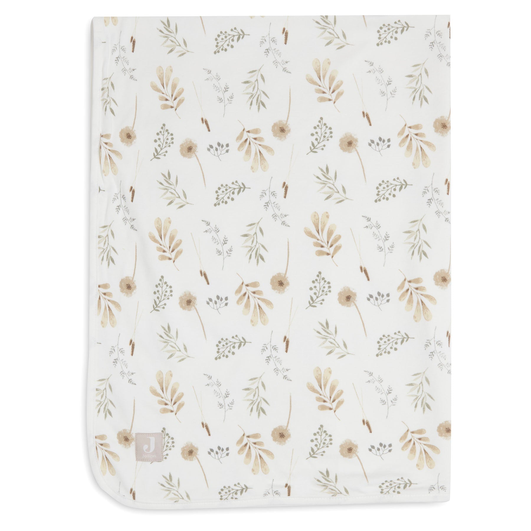 Couverture Berceau Jersey – 75x100 cm – Imprimé Wild Flowers