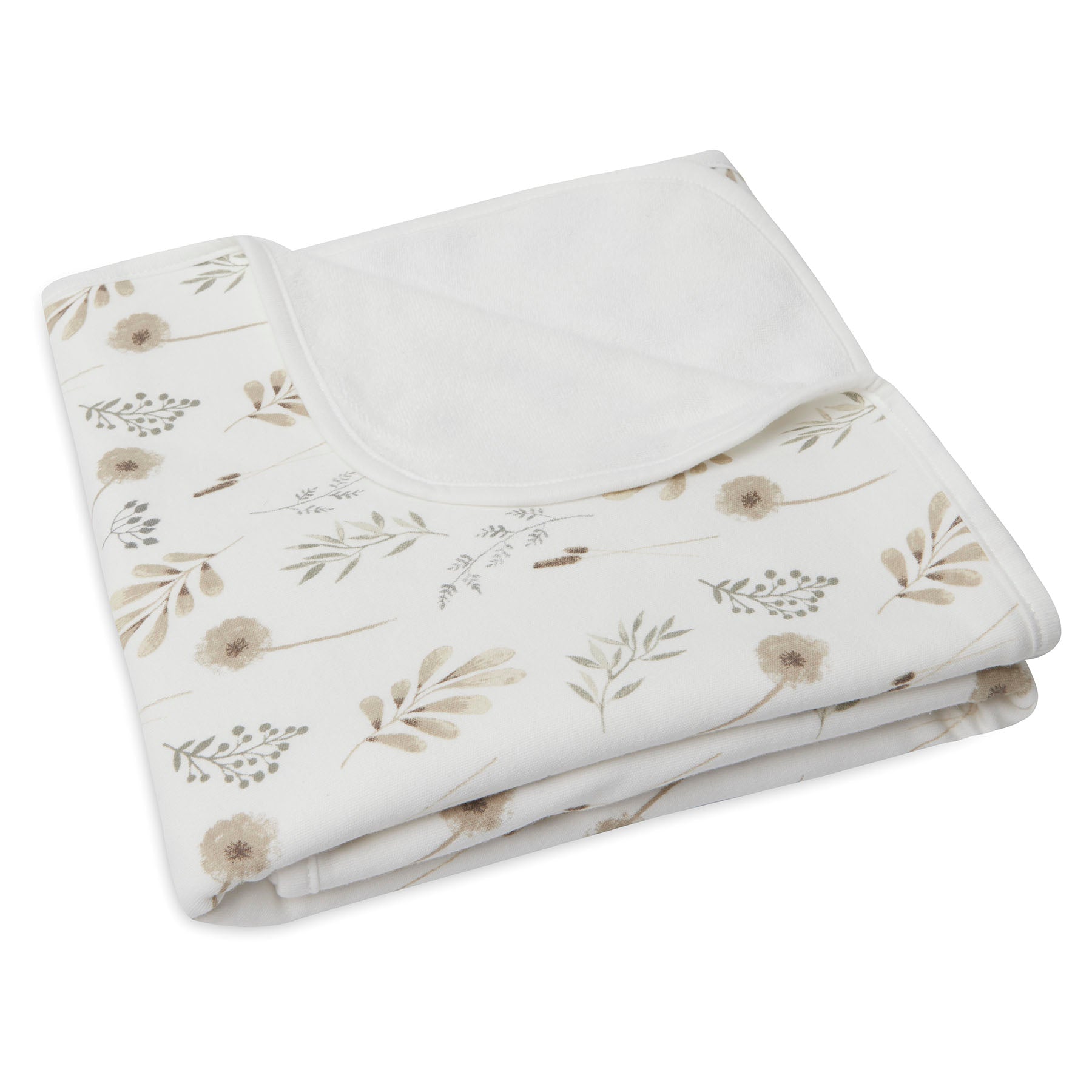 Couverture bébé en coton jersey imprimé Wild Flowers