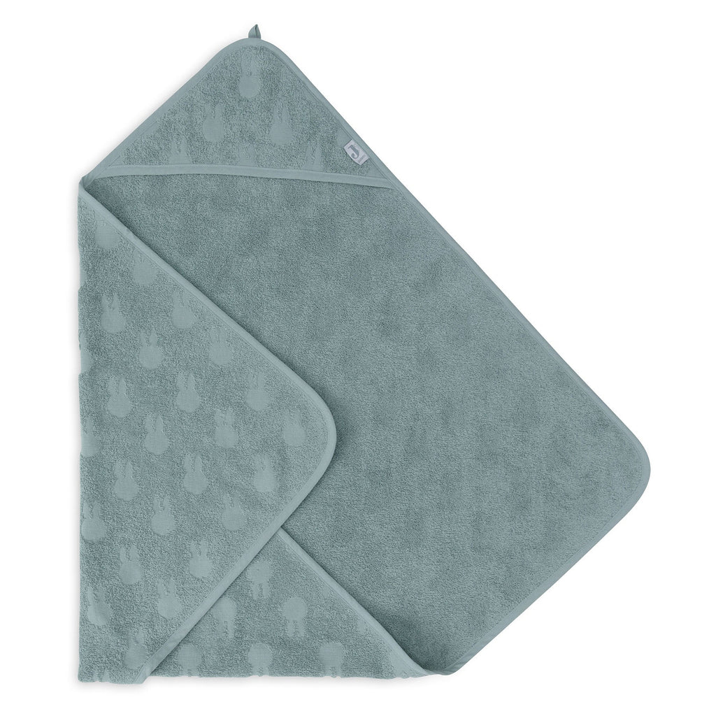 Cape de bain bébé Miffy Jacquard – Sea Green