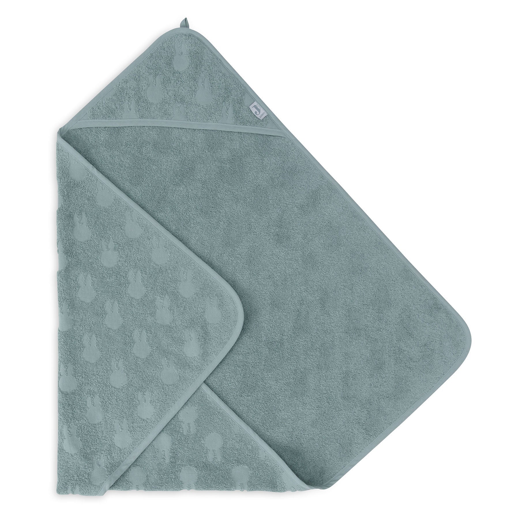 Cape de bain bébé Miffy Jacquard – Sea Green