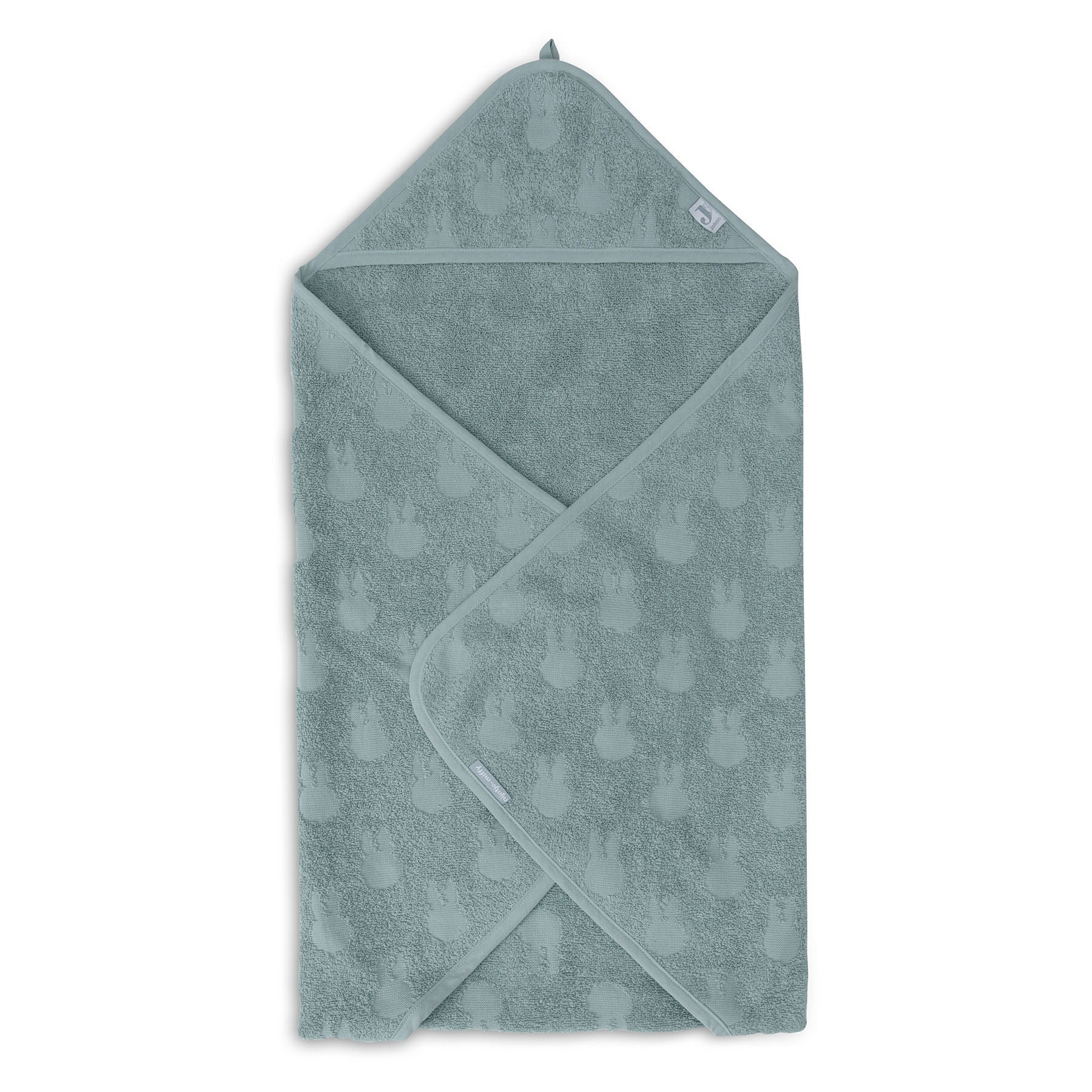 Cape de bain bébé Miffy Jacquard – Sea Green