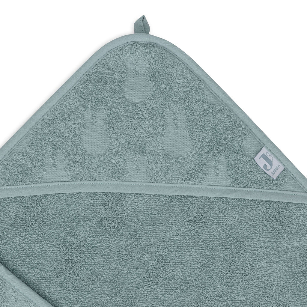 Cape de bain bébé Miffy Jacquard – Sea Green