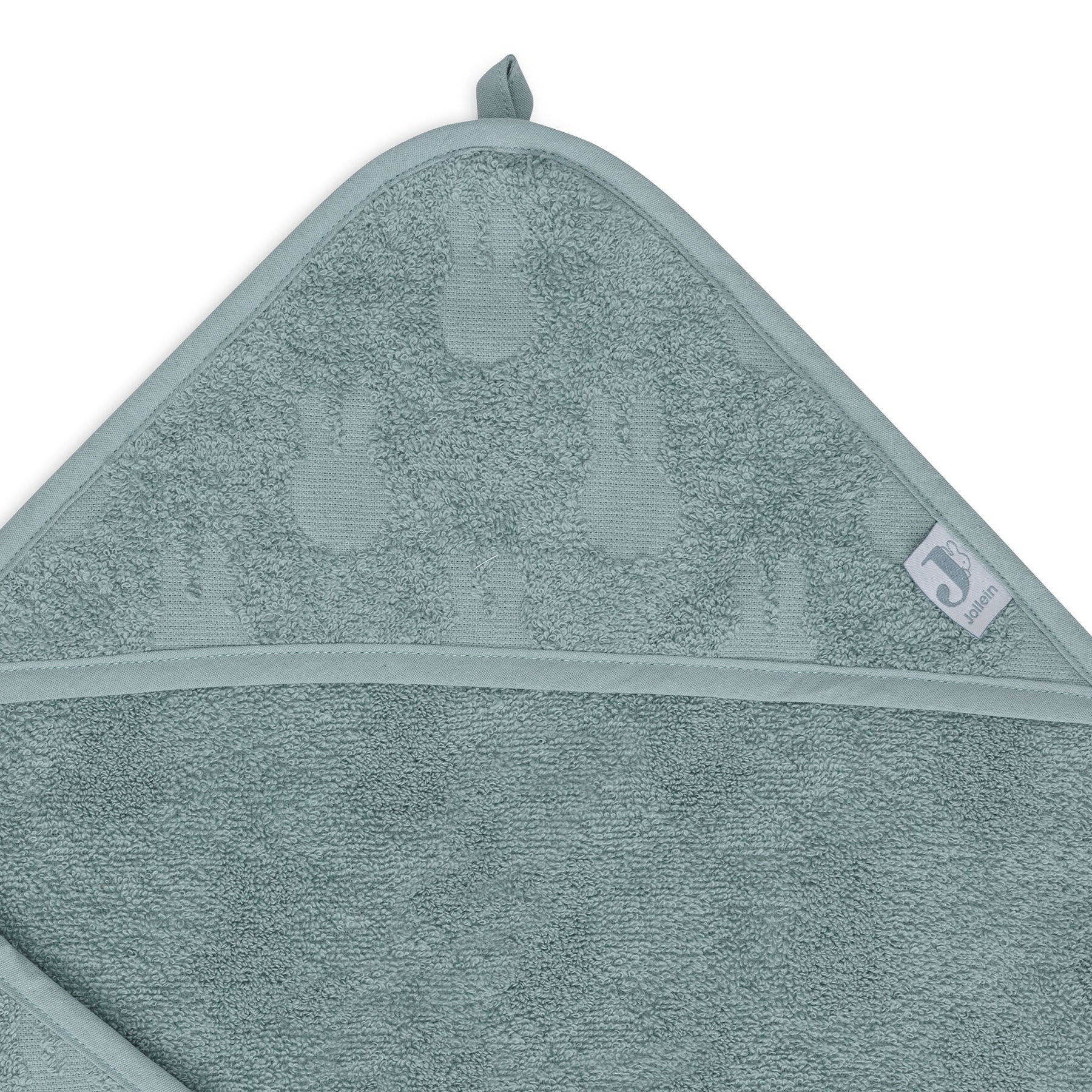 Cape de bain bébé Miffy Jacquard – Sea Green