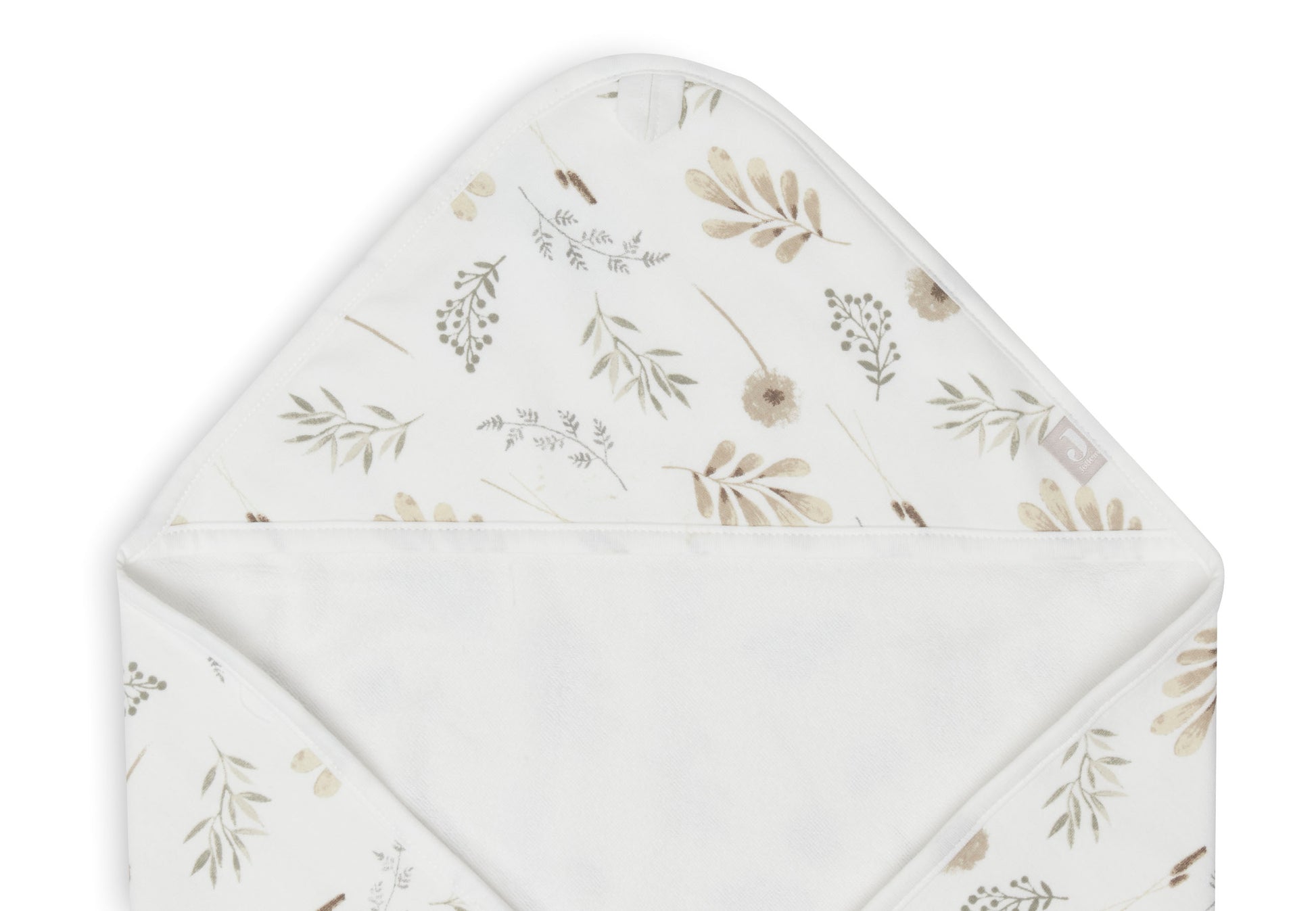 Cape de Bain Bébé avec Capuche – 75x75 cm – Imprimé Wild Flowers