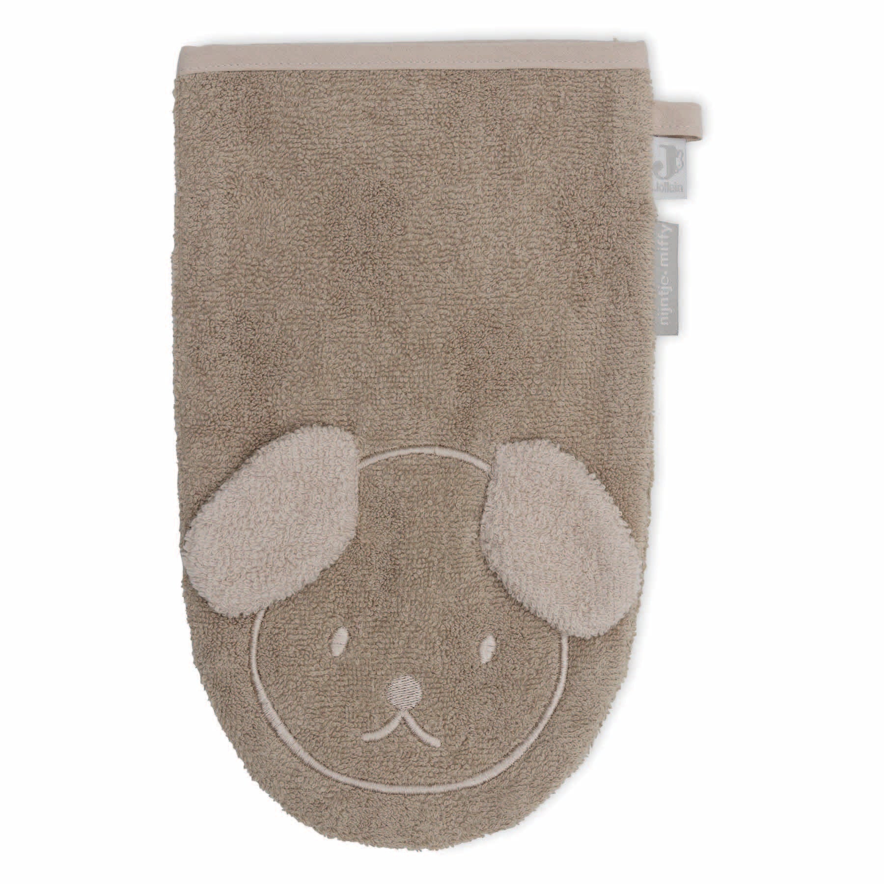 Gant de toilette bébé – Snuffy (éponge Olive Green)