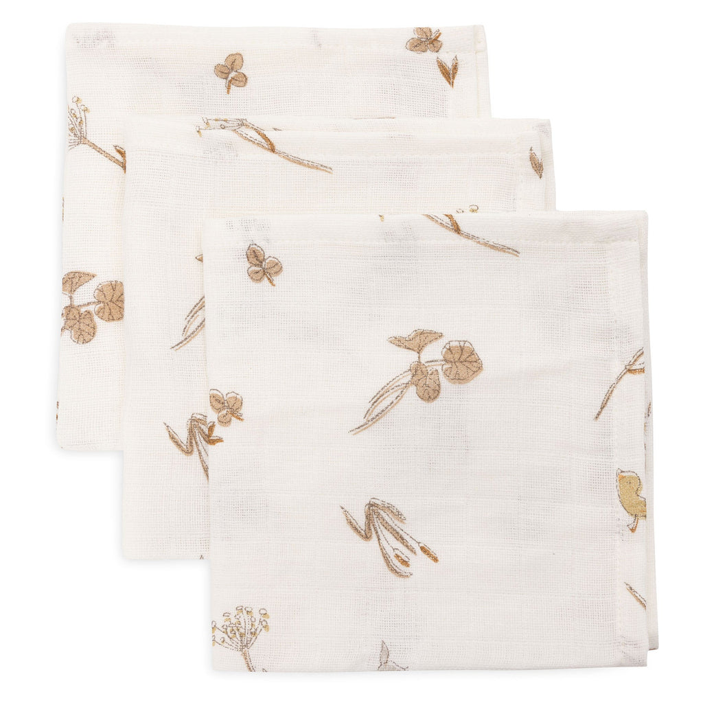 Serviettes en gaze de coton – Riverside (lot de 3)