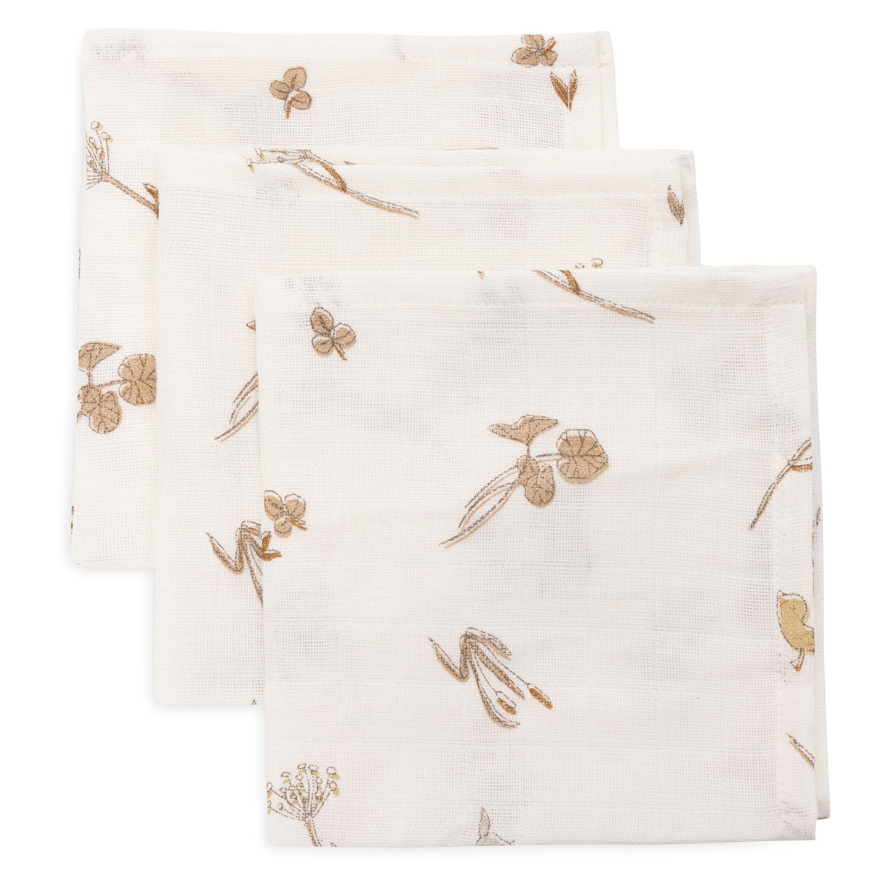 Serviettes en gaze de coton – Riverside (lot de 3)