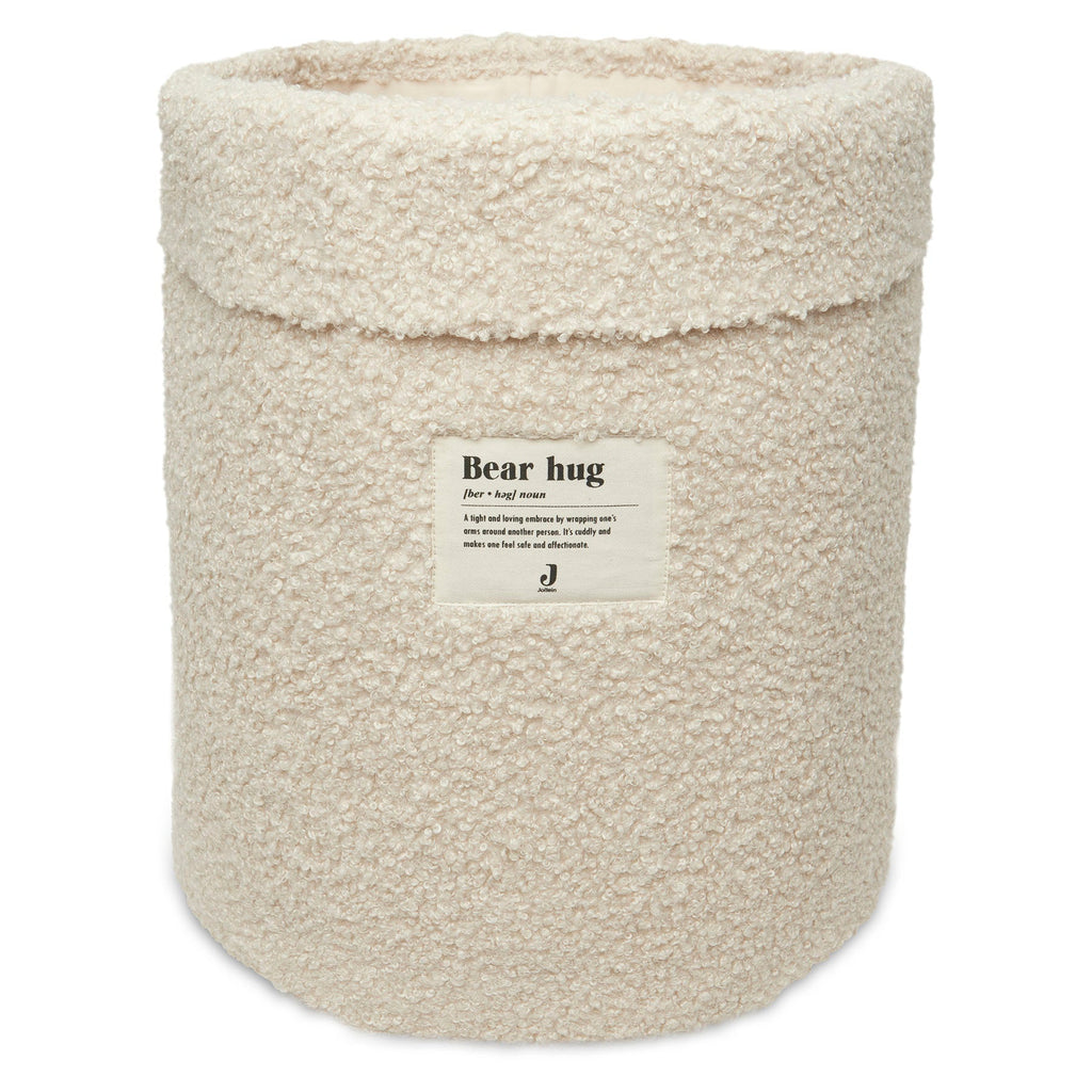 Panier de rangement Bouclé crème – Doux et pratique pour bébé