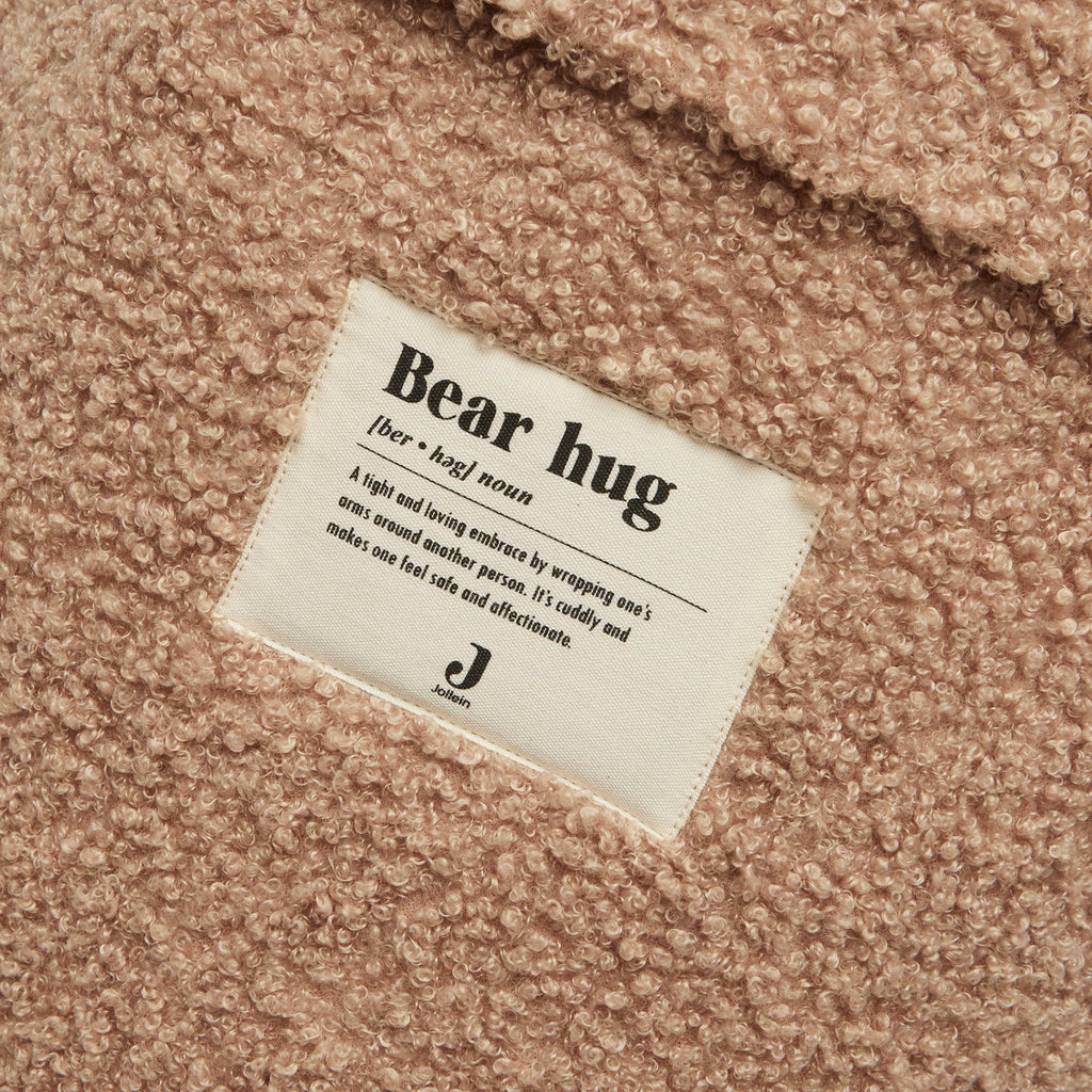 Panier de rangement Bouclé crème – Doux et pratique pour bébé