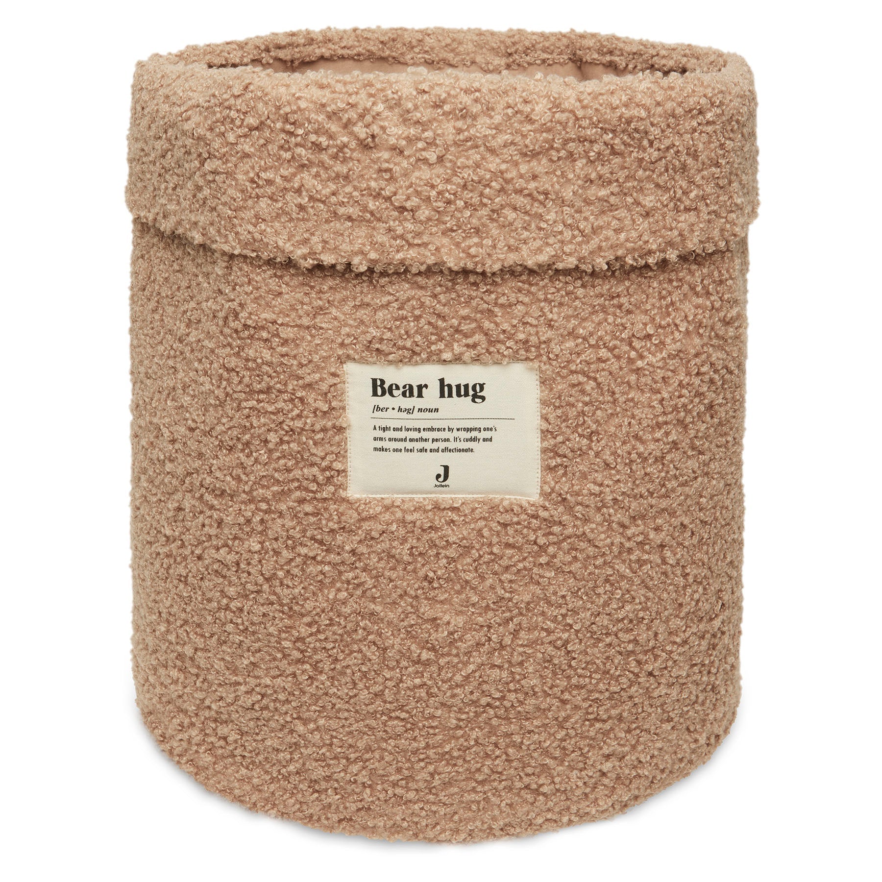 Panier de rangement Bouclé crème – Doux et pratique pour bébé