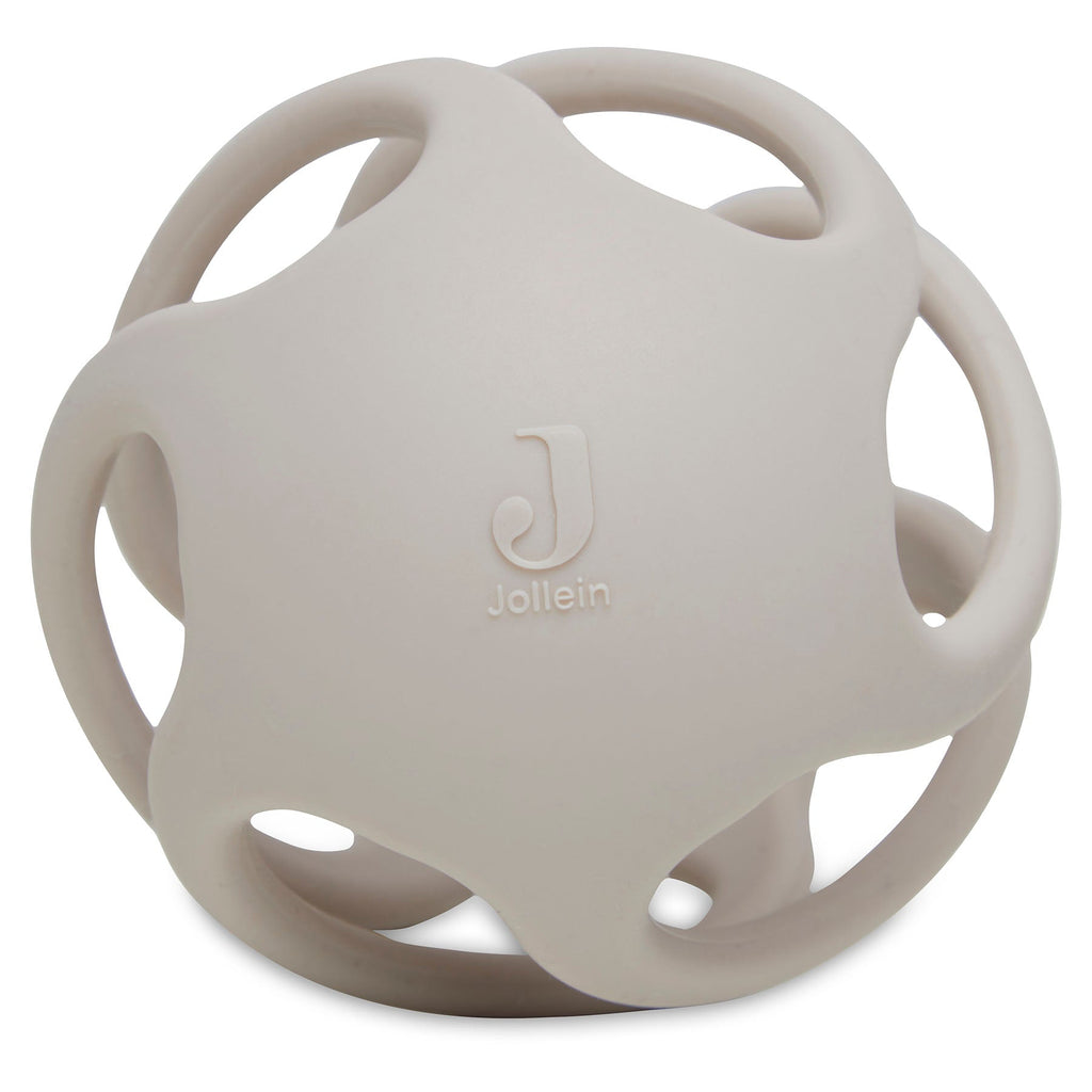 Anneau de Dentition Balle en Silicone Ø9,5 cm – Couleur Nougat | Jollein