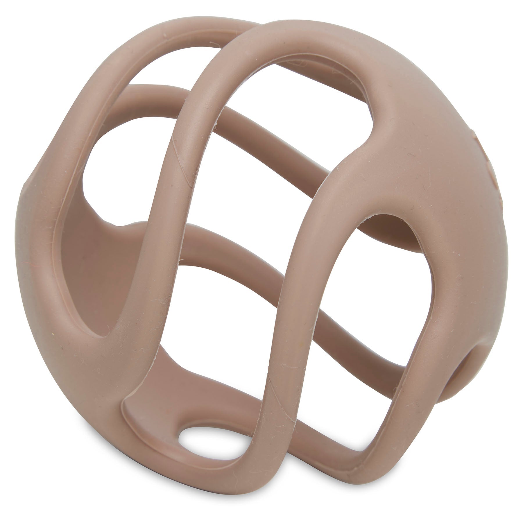 Anneau de Dentition Balle en Silicone Ø9,5 cm – Couleur Nougat | Jollein