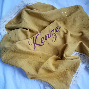 Couverture Bébé en Double Gaze Oeko-Tex – Douce et Légère