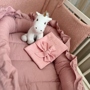 Protège-Carnet de Santé Personnalisé en Lin Oeko-Tex | Cadeau Naissance Unique & Écologique