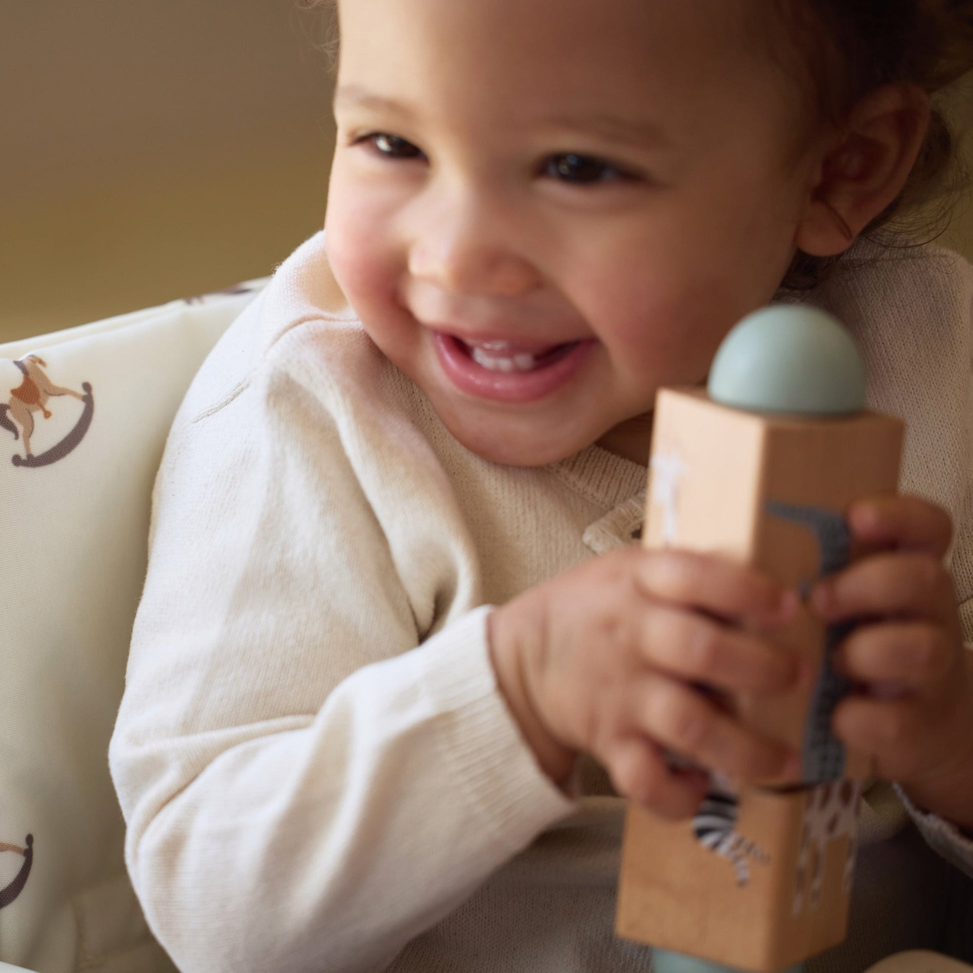 Puzzle bébé en bois Jungle Jambo | Jouet éducatif animaux