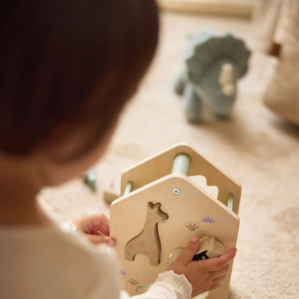 Boîte à formes en bois – Jungle Jambo – Jouet d’éveil