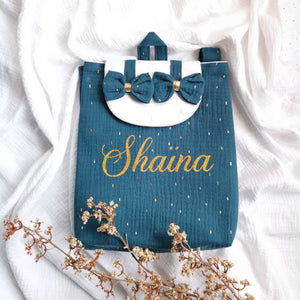 Sac à dos personnalisé pour maternelle, crèche ou nounou – Fait main