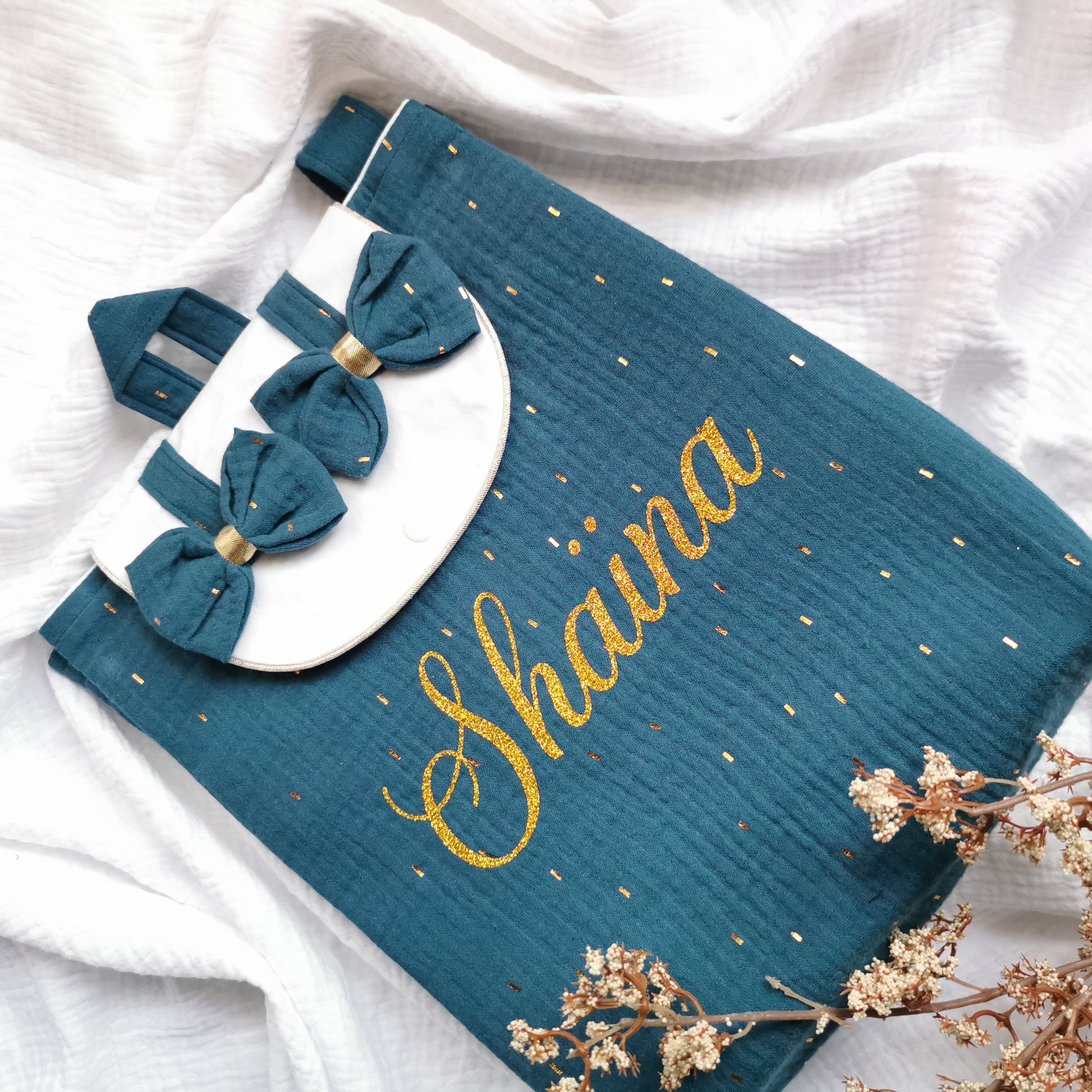 Sac à dos personnalisé pour maternelle, crèche ou nounou – Fait main